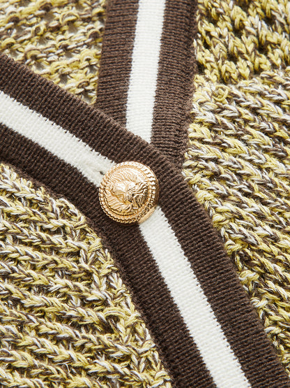 Ruœgy Gilet Sans Manches Maille Texturée Femme