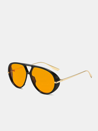 Ruœgy Lunettes de Soleil Aviateur Métal Femme