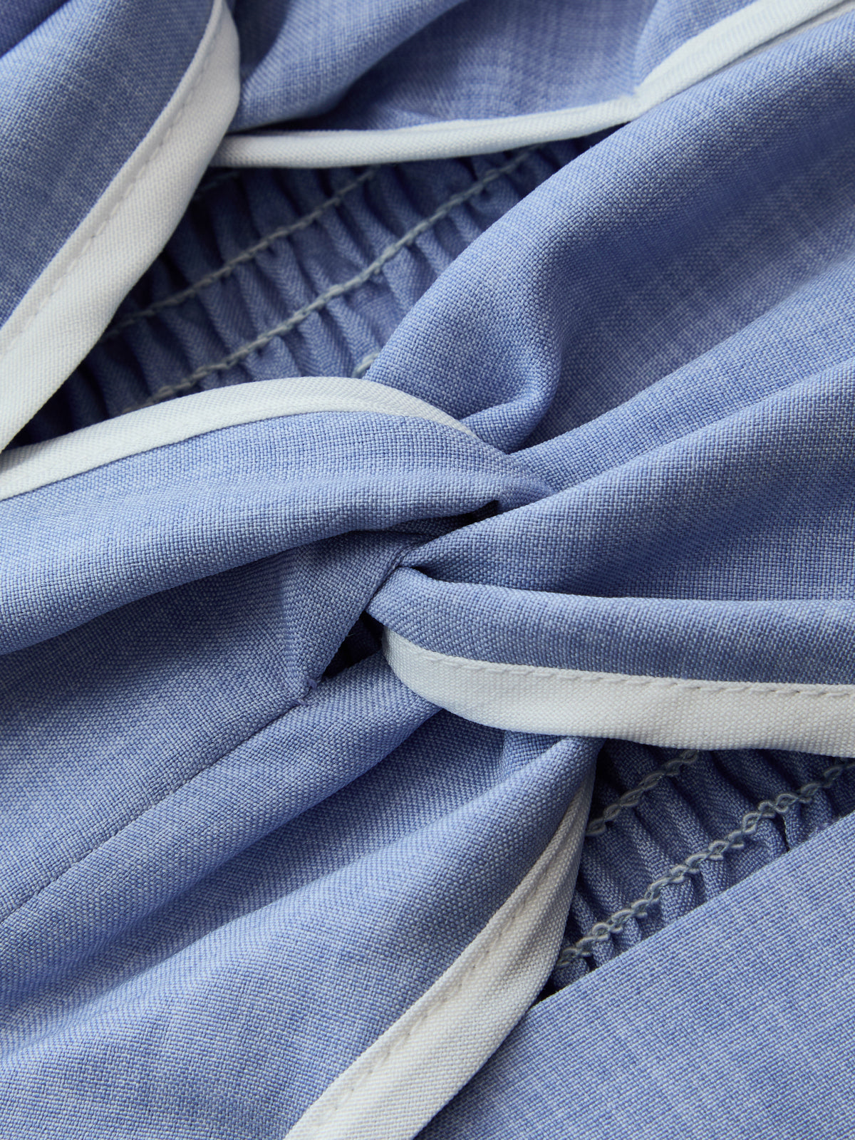 Ruœgy Robe Longue à Bretelles Nouées Femme