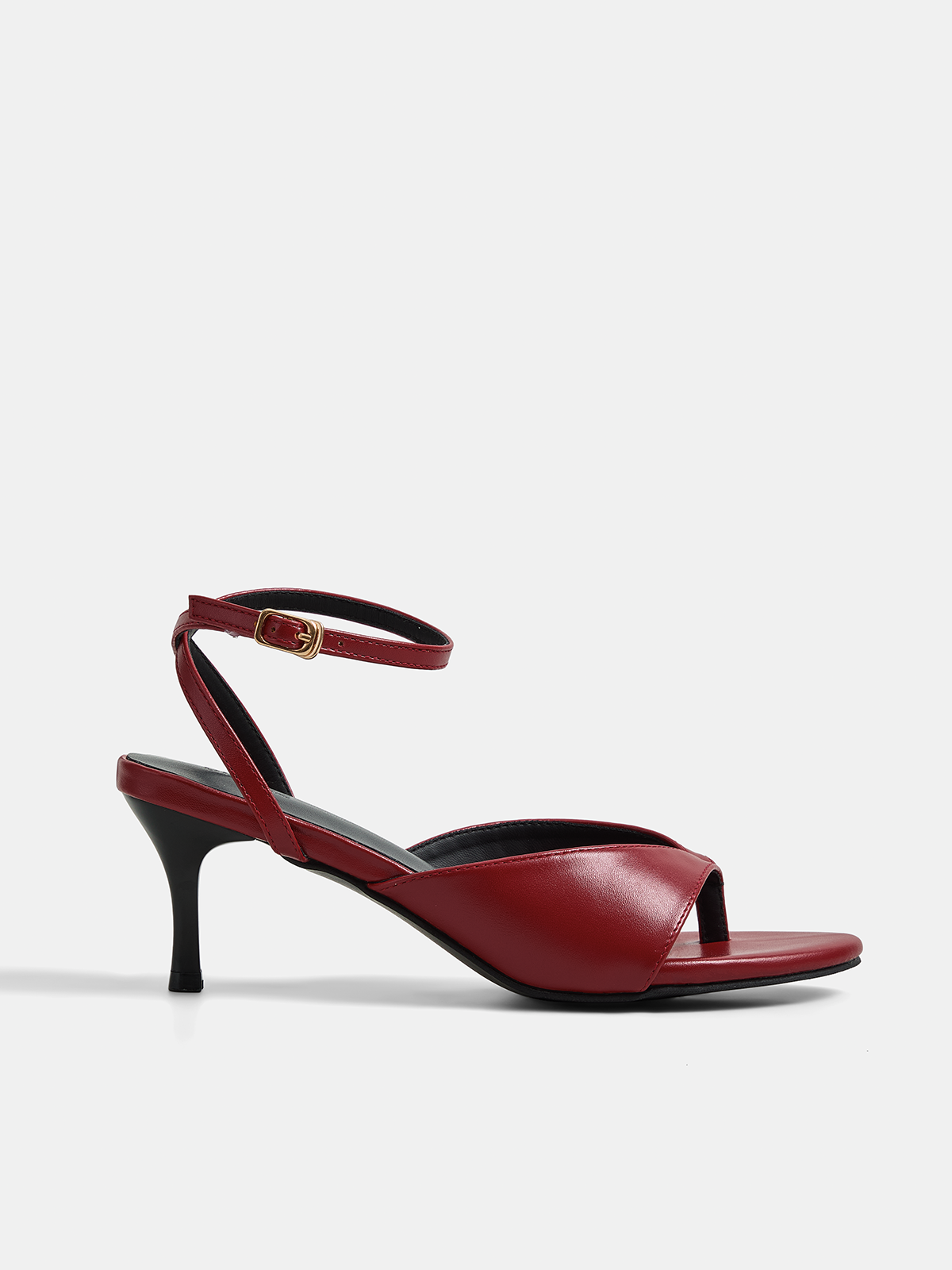 Ruœgy Sandales à Talons Bride Cheville Femme