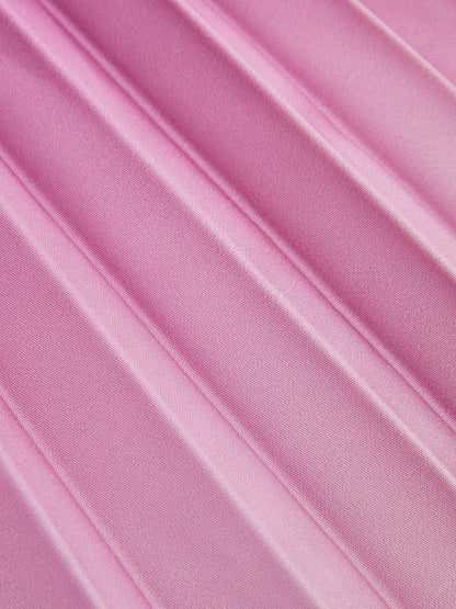 Ruœgy Robe Midi Plissée Sans Manches Femme