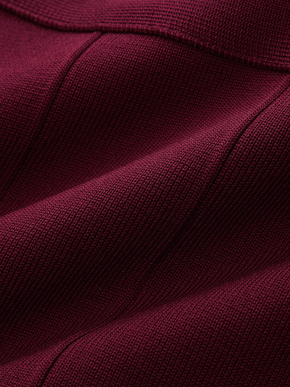 Ruœgy Mini Robe Moulante Col V Sans Manches Femme