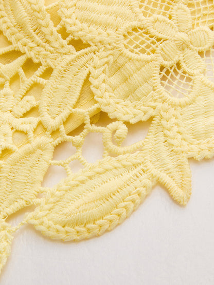 Ruœgy Ensemble Crochet Sans Manches Femme