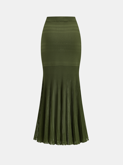 Ruœgy Ensemble Jupe et Top en Maille Femme
