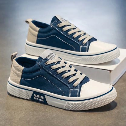 Baskets Basses en Toile Homme