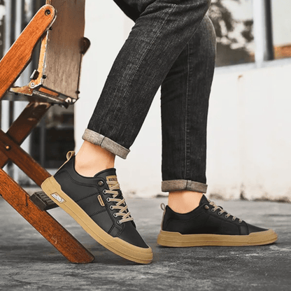 Baskets Minimalistes à Lacets Homme