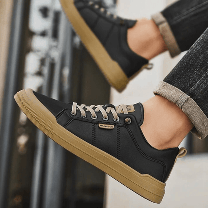 Baskets Minimalistes à Lacets Homme
