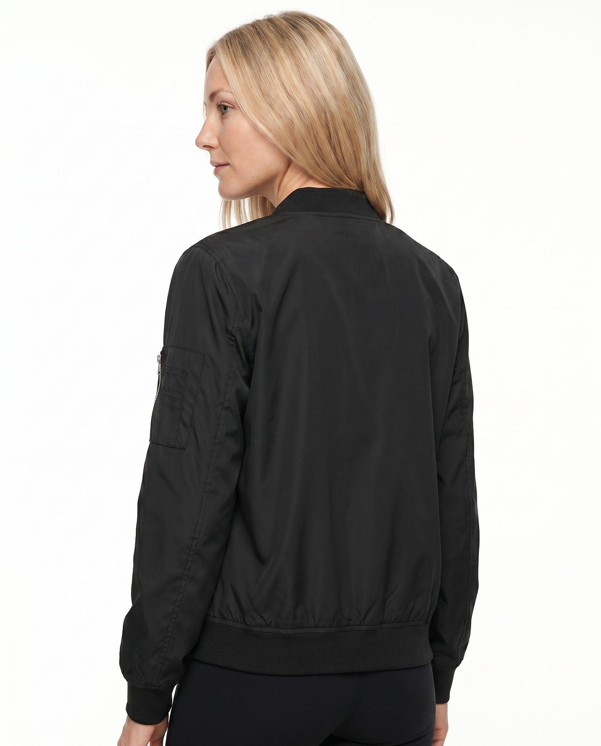 Bomber Léger Zippé Femme
