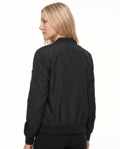 Bomber Léger Zippé Femme