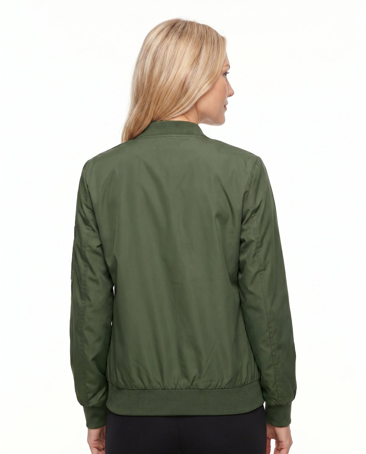 Bomber Léger Zippé Femme
