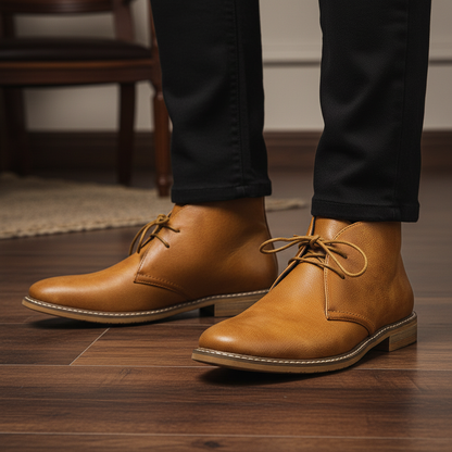 Bottines Classiques à Lacets Homme