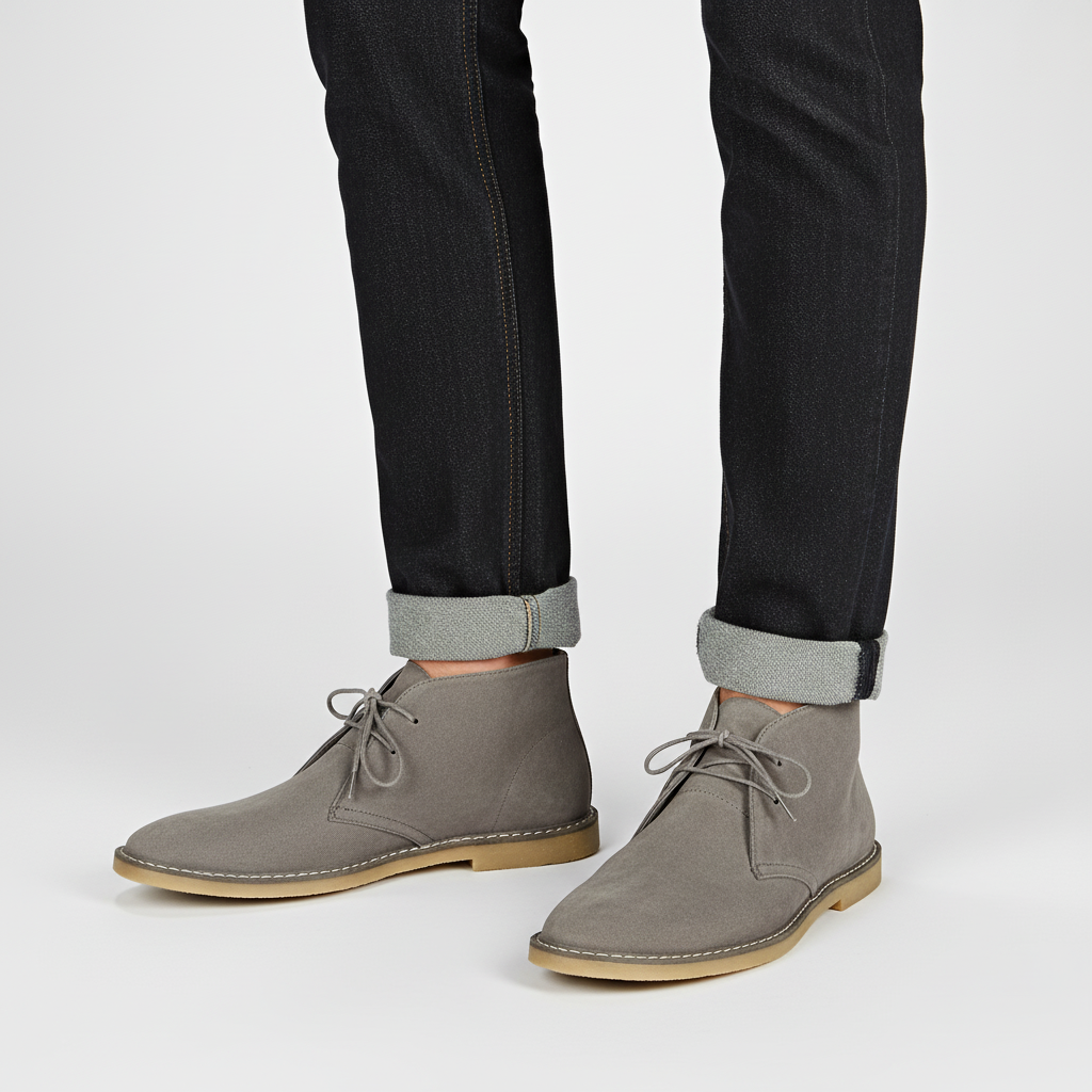 Bottines Classiques à Lacets Homme