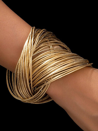Bracelet Multirang Torsadé Femme