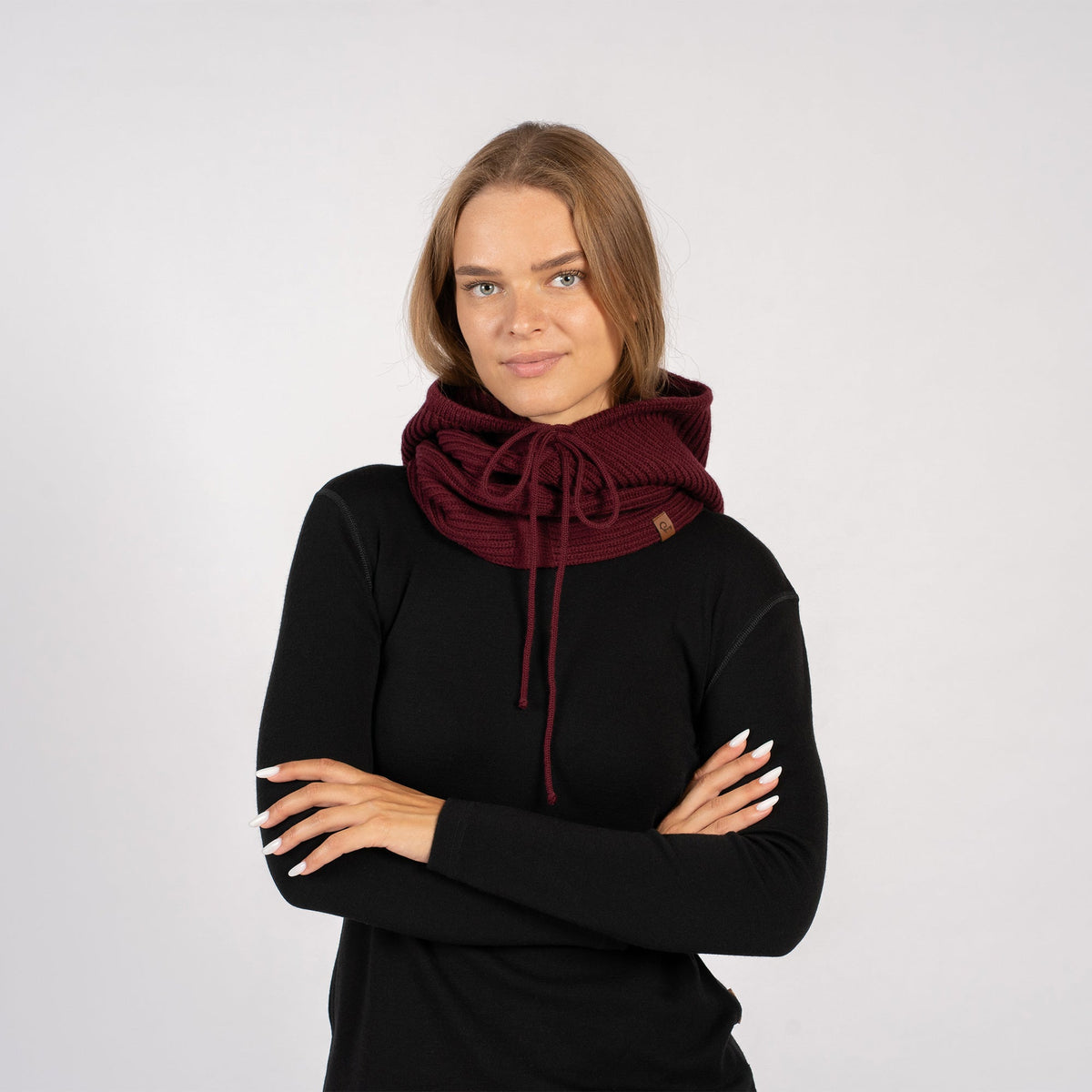 Cagoule en Laine Mérinos Femme