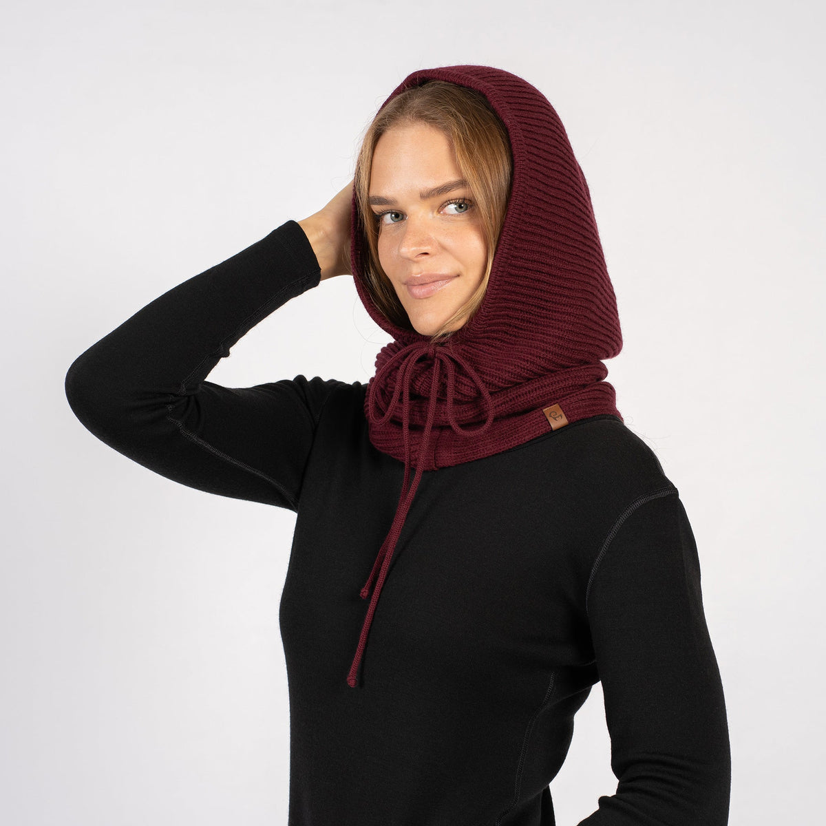 Cagoule en Laine Mérinos Femme