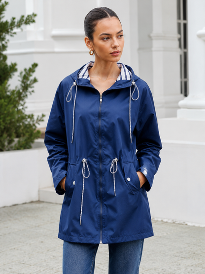 Ruœgy Parka À Capuche Zippée Femme