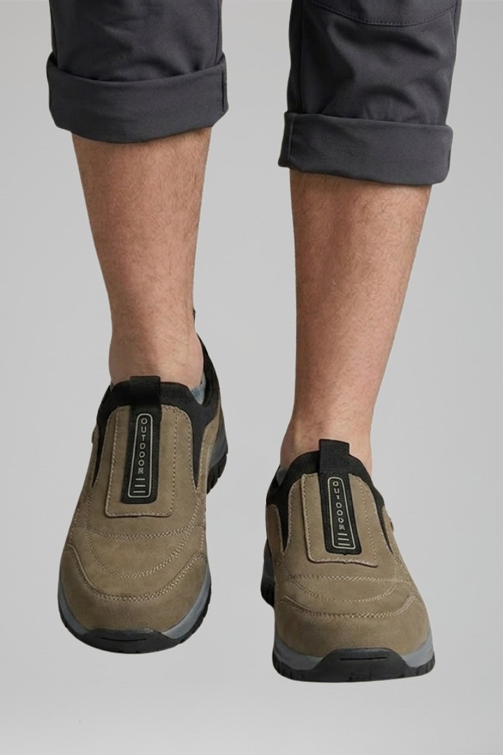 Chaussures de Marche Sans Lacets Homme