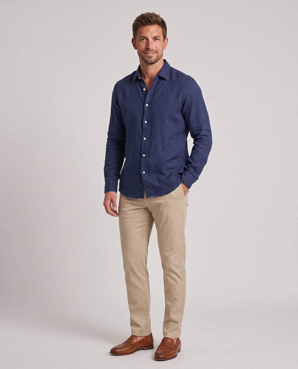 Chemise Lin Légère Homme