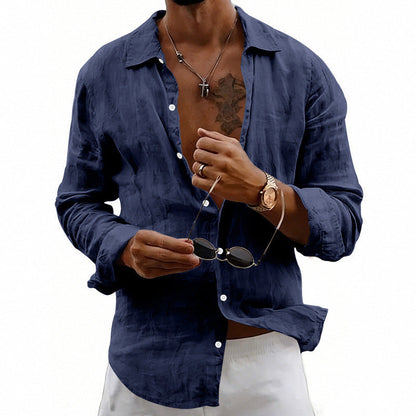 Chemise Lin Légère Homme