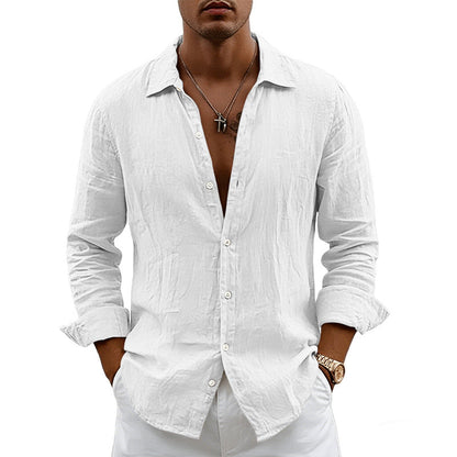 Chemise Lin Légère Homme