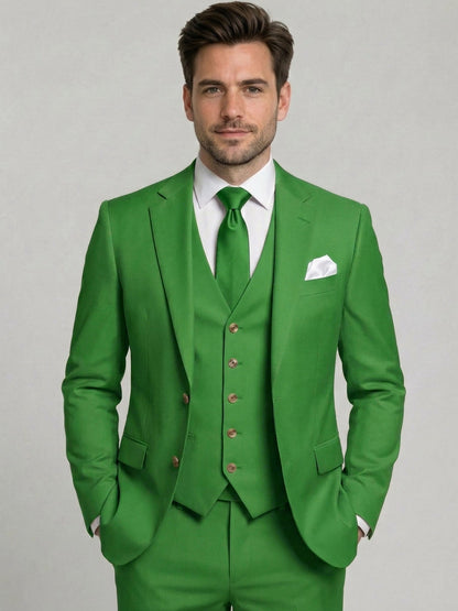Costume 3 Pièces  Ajusté Homme