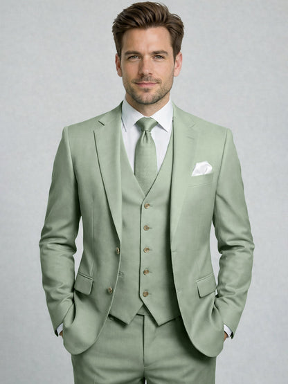 Costume 3 Pièces  Ajusté Homme