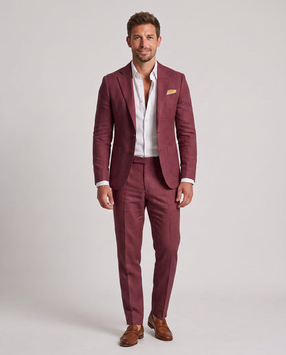 Costume Lin pour Mariage Homme