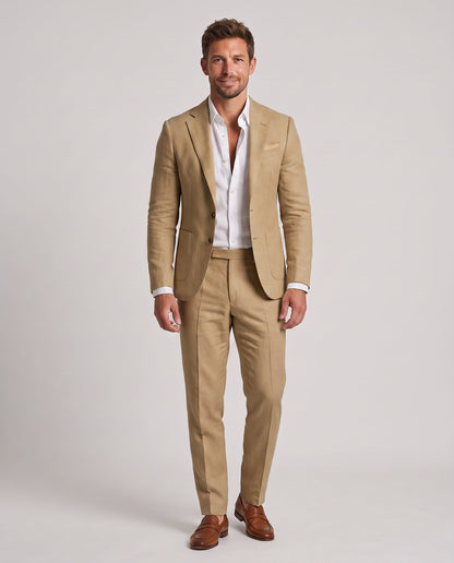 Costume Lin pour Mariage Homme