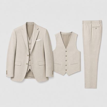 Costume Trois Pièces Coupe Slim Homme