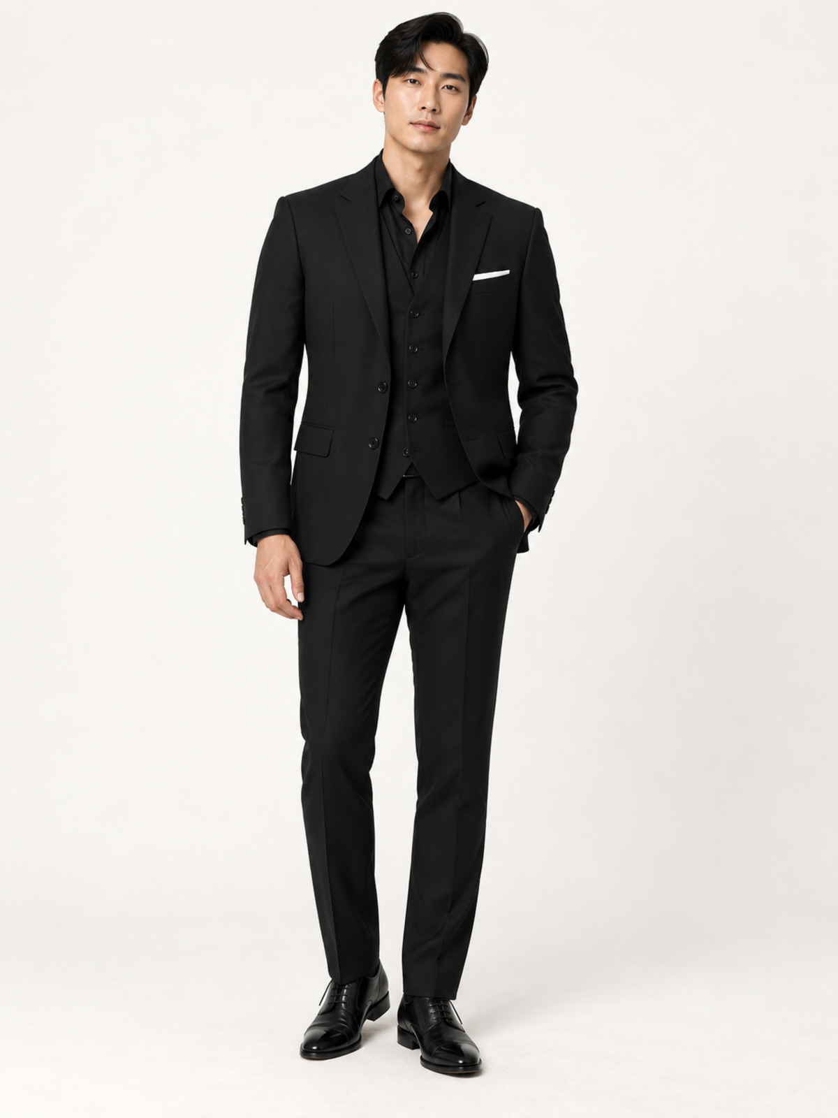 Costume Trois Pièces Slim Homme