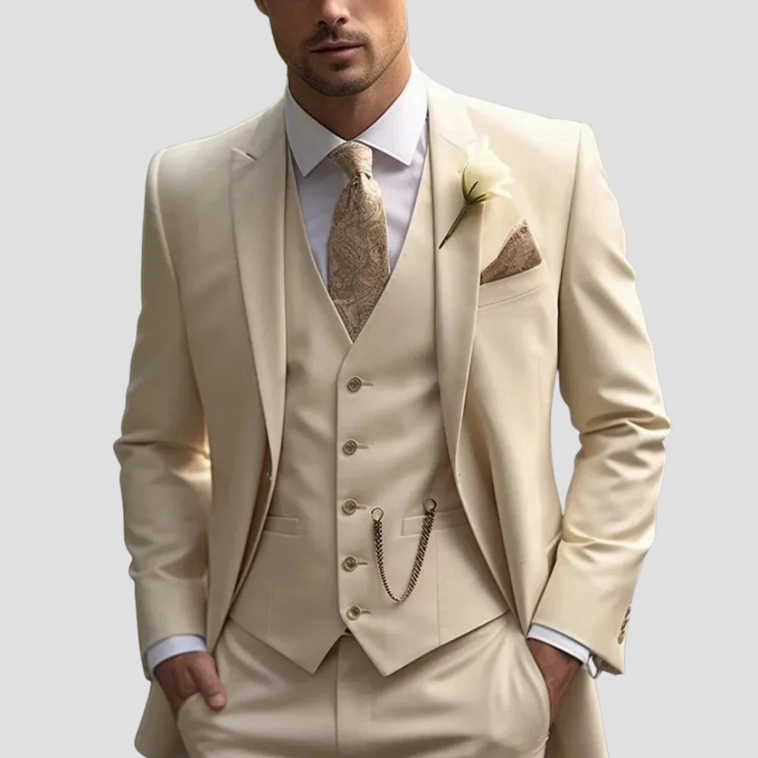 Costume Trois Pièces Slim Homme