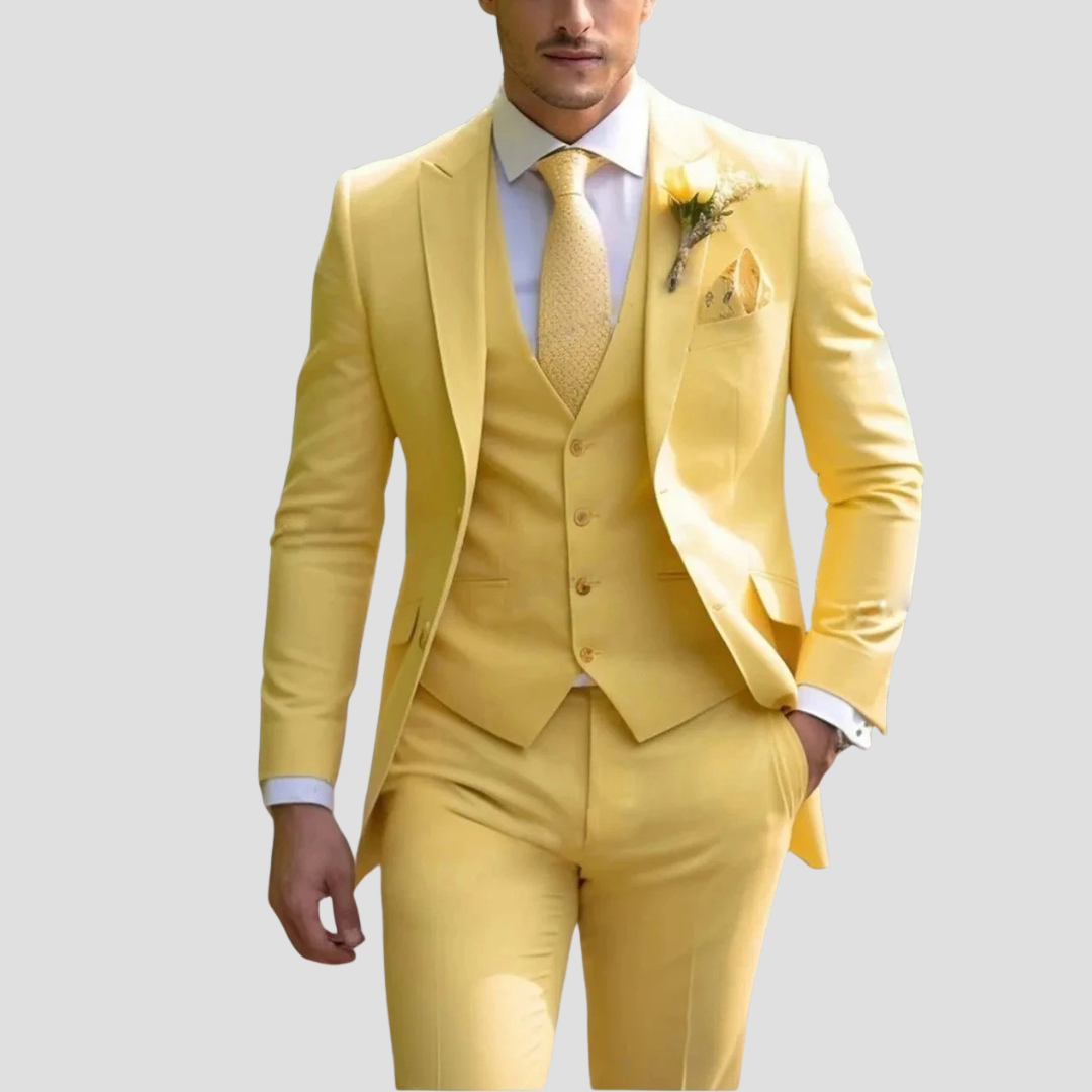 Costume Trois Pièces Slim Homme