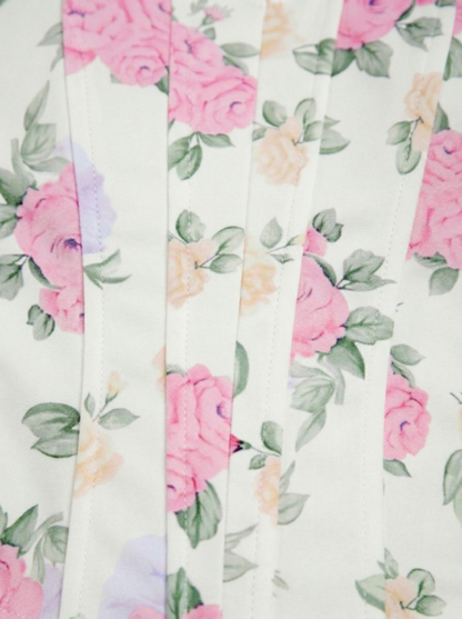 Ruœgy Bustier Court Rose Femme