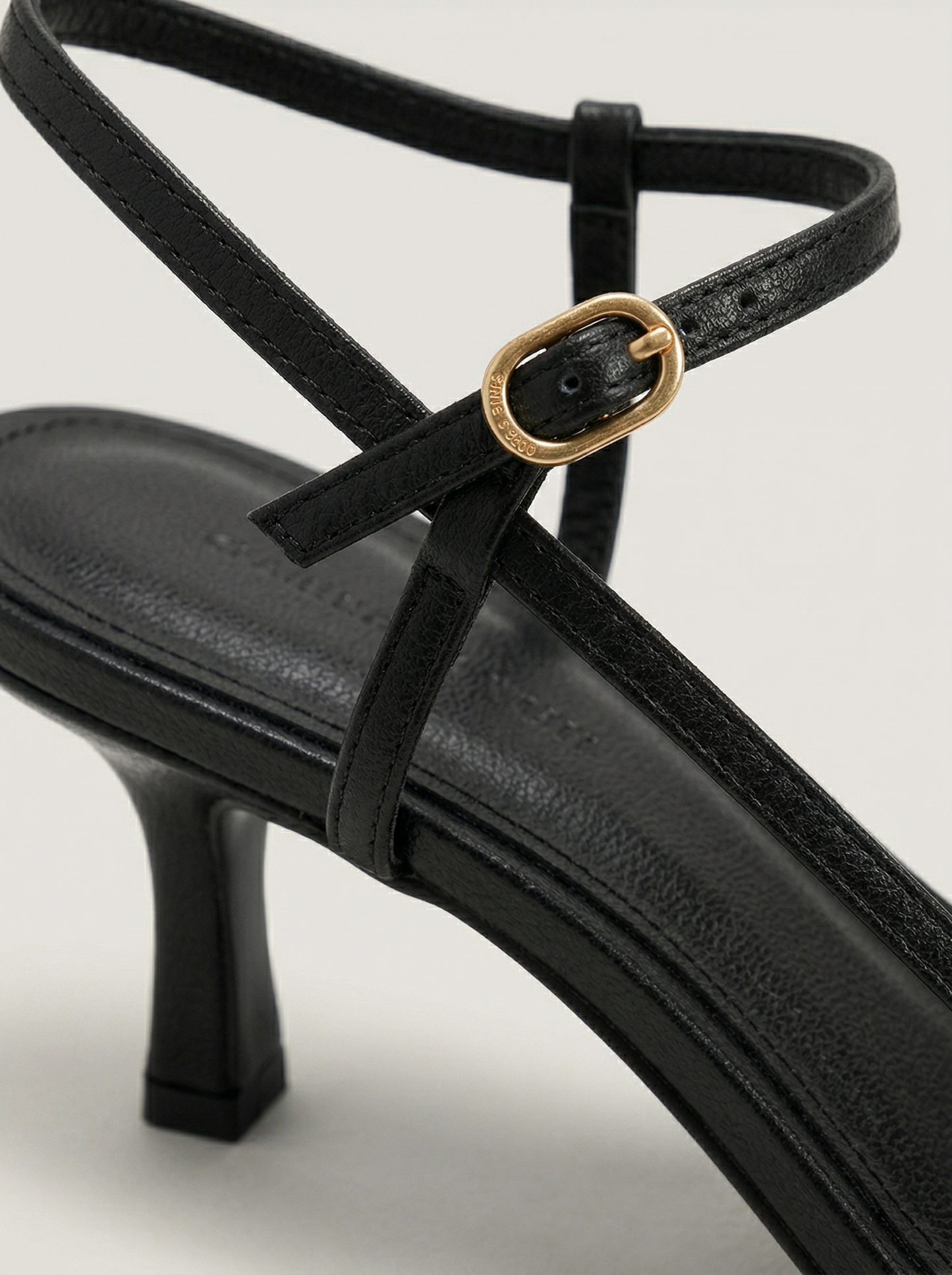 Ruœgy Sandales Cuir à Brides Talon Femme