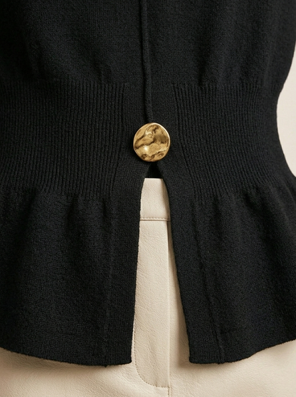 Ruœgy Gilet Sans Manches à Col En V Femme
