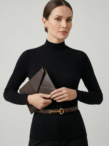 Ruœgy Ceinture Fine à Boucle Mors Femme