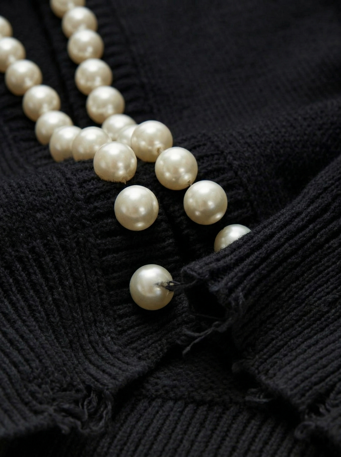 Ruœgy Cardigan à Bordure En Perles Femme