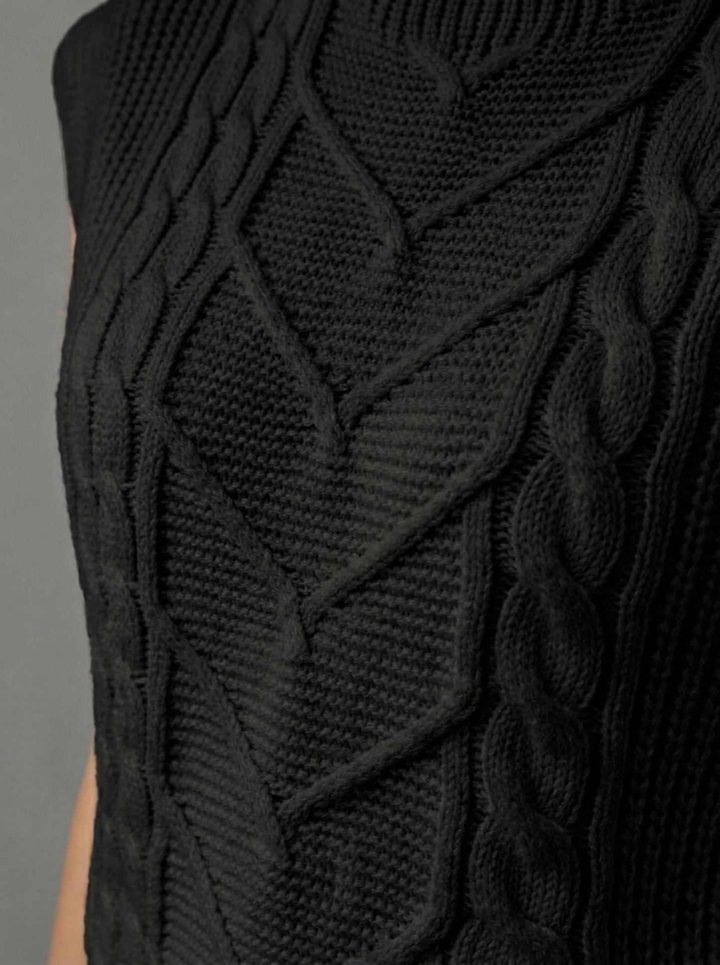 Ruœgy Pull Sans Manches Maille Femme