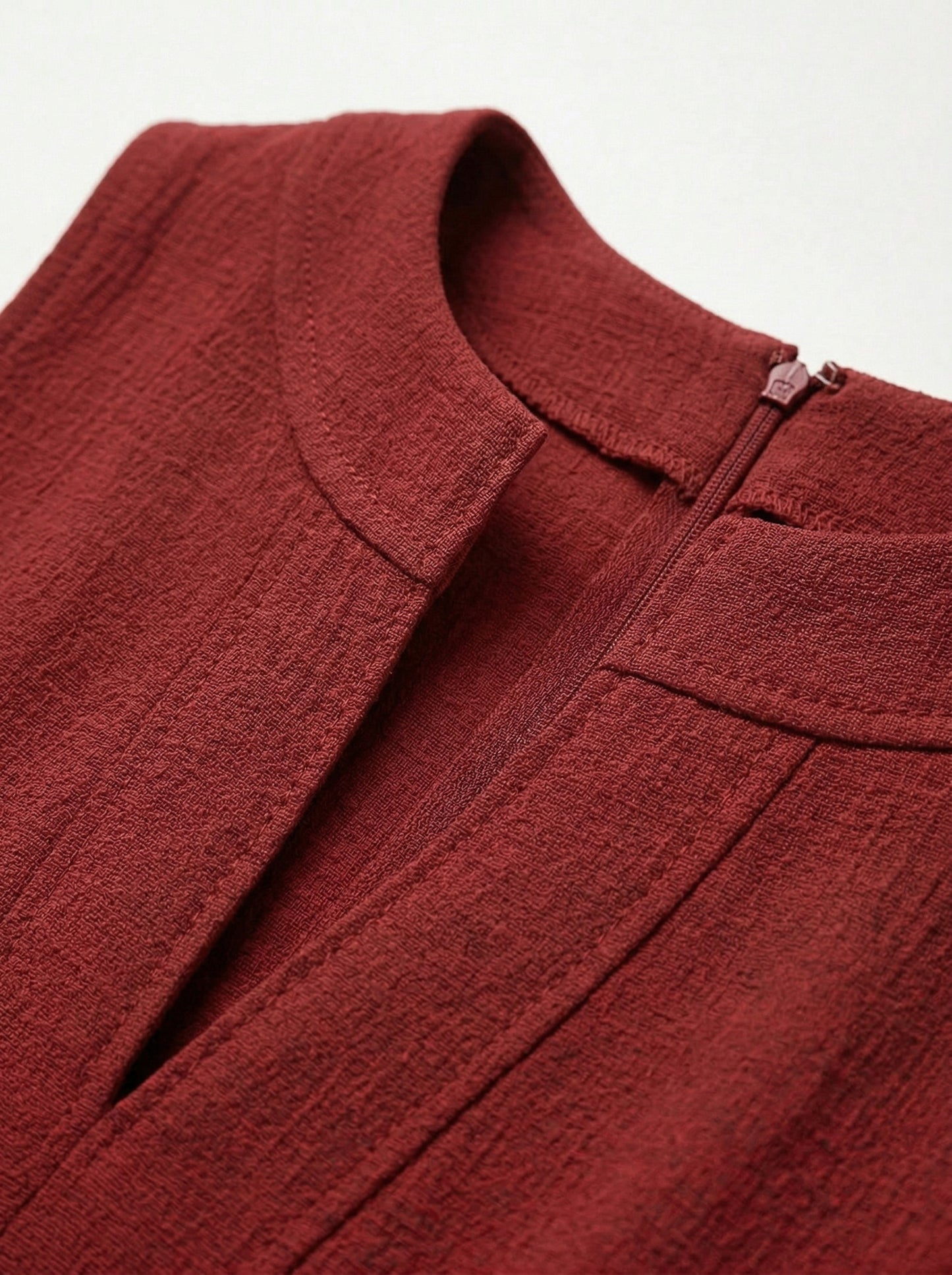 Ruœgy Robe Mini Sans Manches à Col En V Femme
