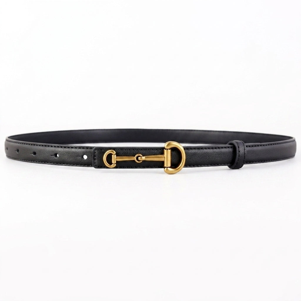 Ruœgy Ceinture Fine à Boucle Mors Femme