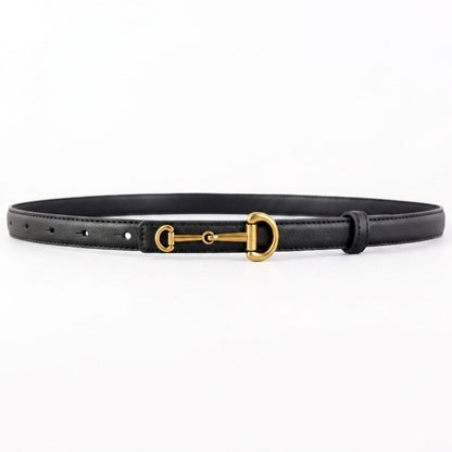 Ruœgy Ceinture Fine à Boucle Mors Femme