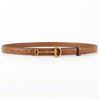 Ruœgy Ceinture Fine à Boucle Mors Femme