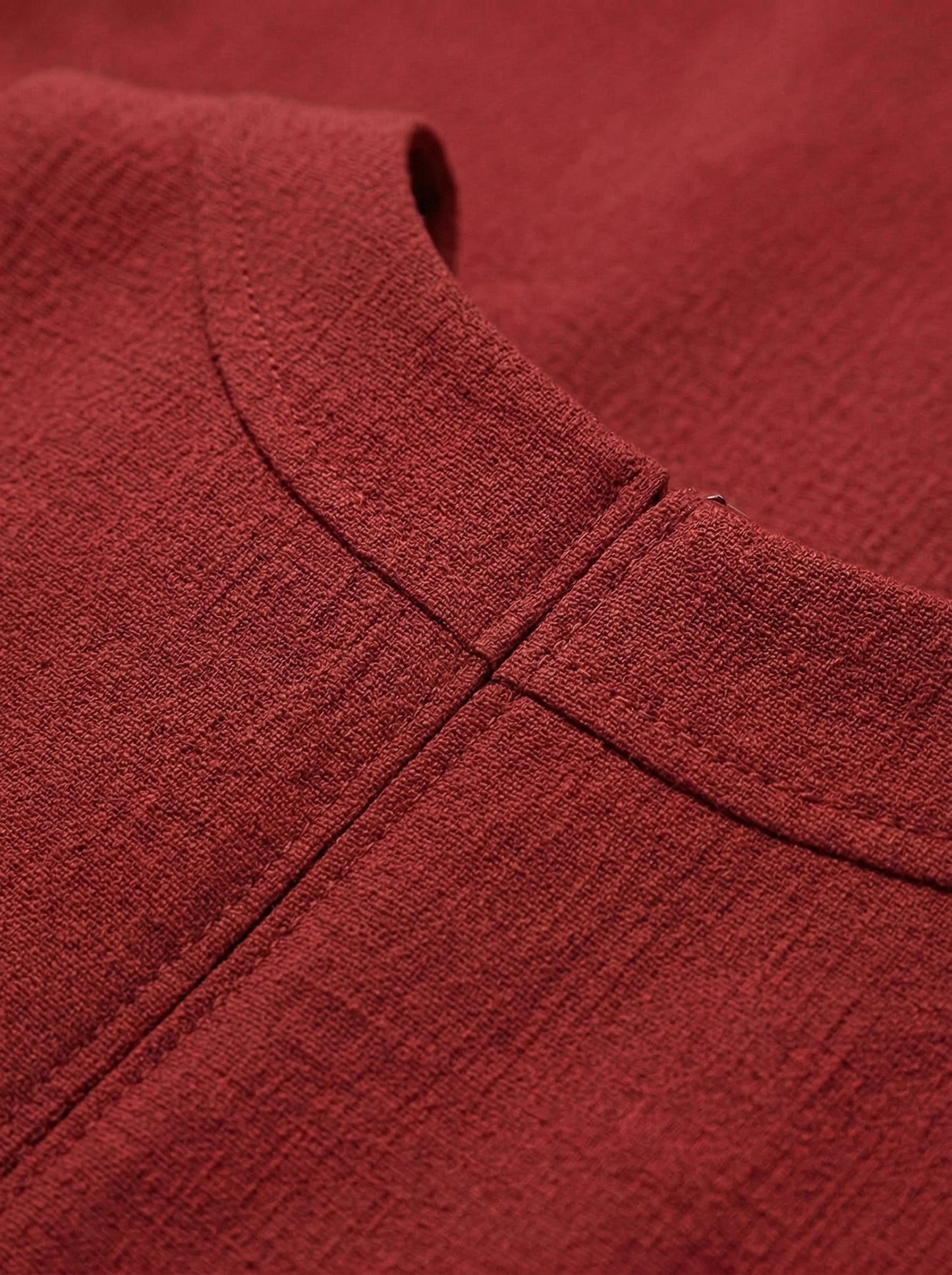 Ruœgy Robe Mini Sans Manches à Col En V Femme