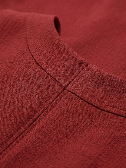 Ruœgy Robe Mini Sans Manches à Col En V Femme