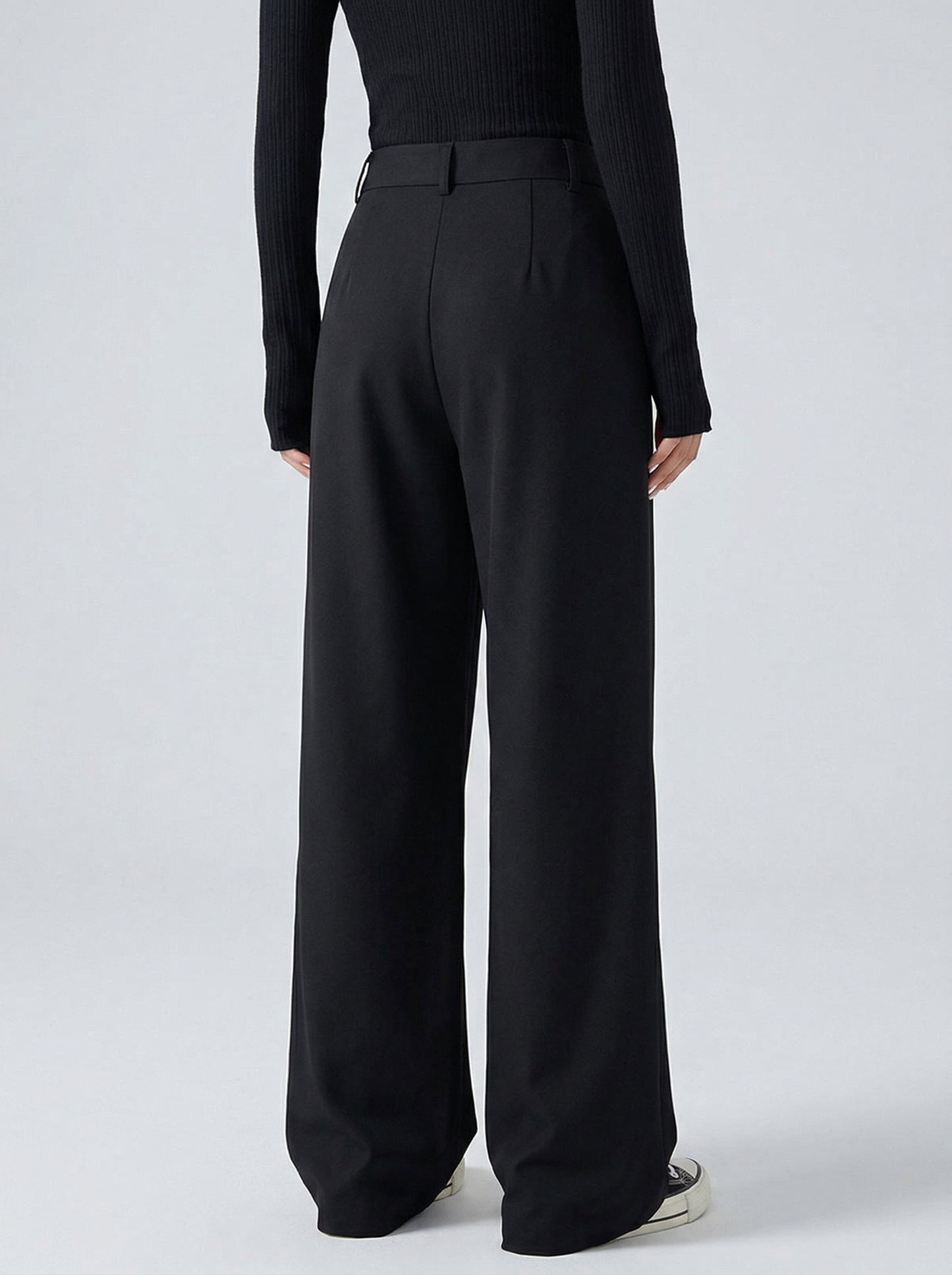 Ruœgy Pantalon Ample à Jambes Larges Femme