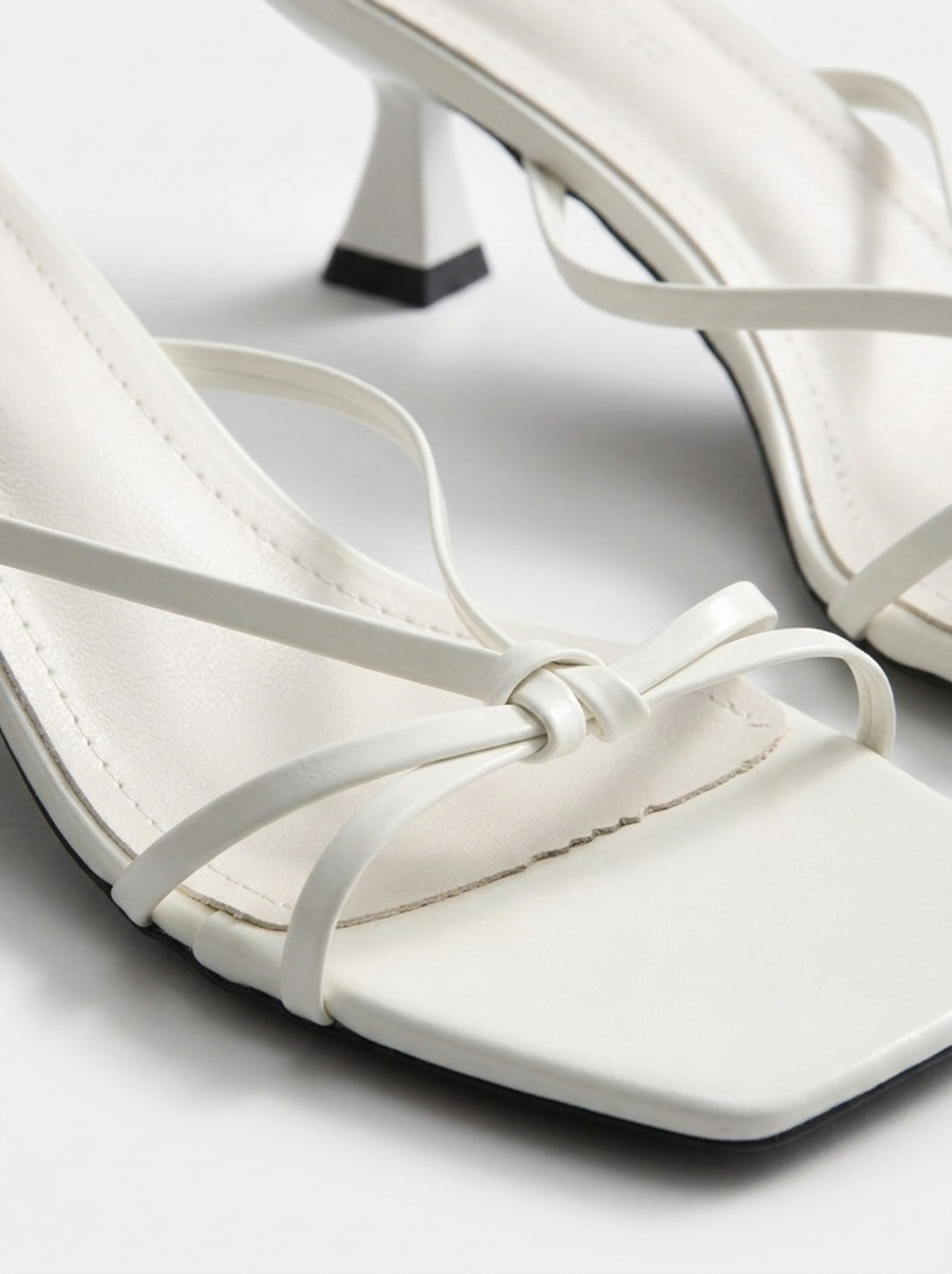 Ruœgy Mules Talons Bas Bout Carré Femme