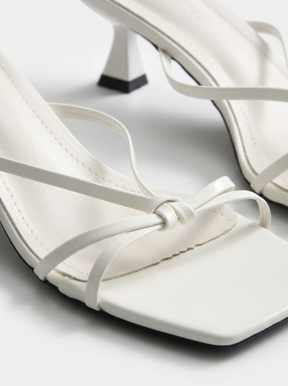 Ruœgy Mules Talons Bas Bout Carré Femme