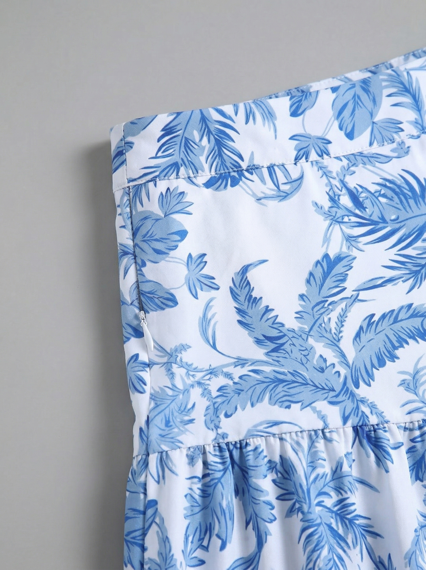 Ruœgy Ensemble Jupe Imprimée Bleue Femme