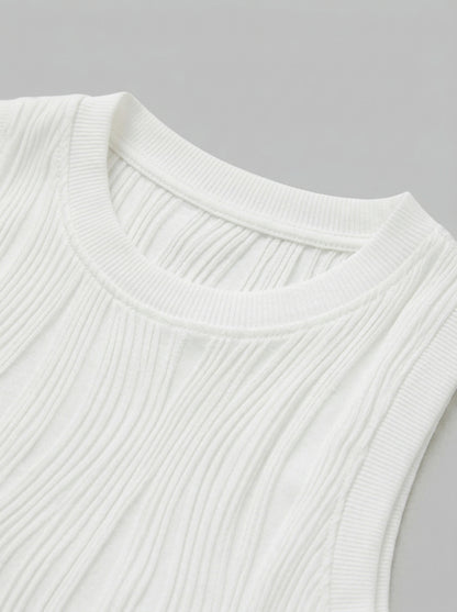 Ruœgy Débardeur à Texture Ondulée Femme