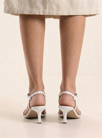 Ruœgy Sandales Cuir à Brides Talon Femme